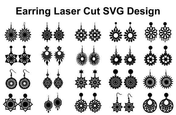 Crafting Modern Boho Jewelry with the Bohemian Floral Earrings SVG Set
