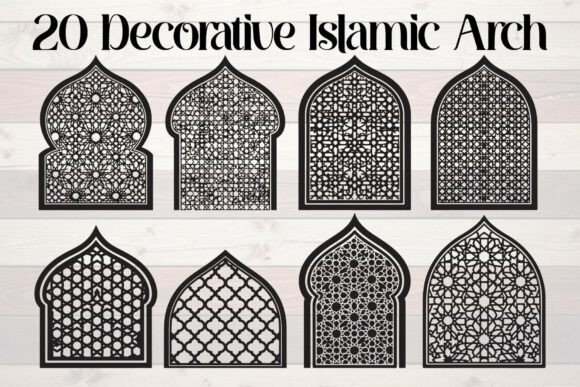 Elevating Design with a Decorative Islamic Arch Window Frame
