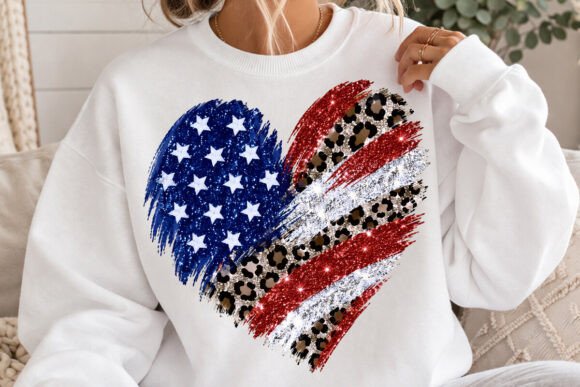 Evaluating the 4th of July Heart PNG and USA Flag Heart for Professional Design Work