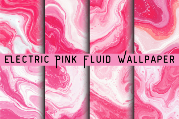 Integrating Electric Pink Fluid Wallpaper into Professional and Creative Workflows
