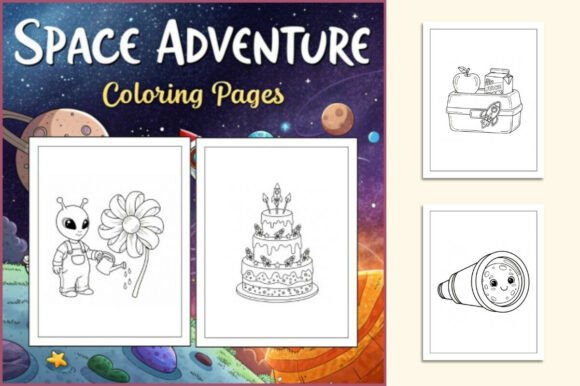 Unlocking Creativity: Real-World Uses for Space Adventure Coloring Pages for Kids